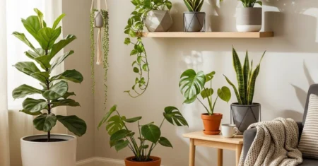 Plantas de Interior: 5 Espécies Fáceis de Cuidar!