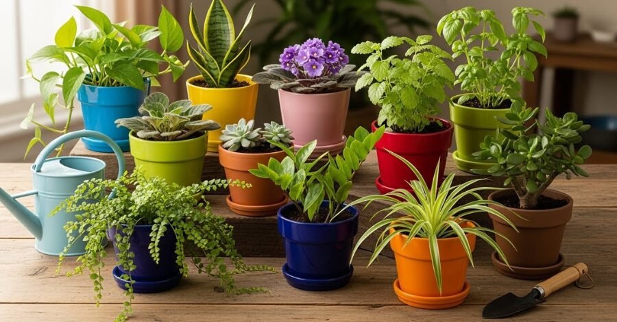 plantas fáceis de cultivar