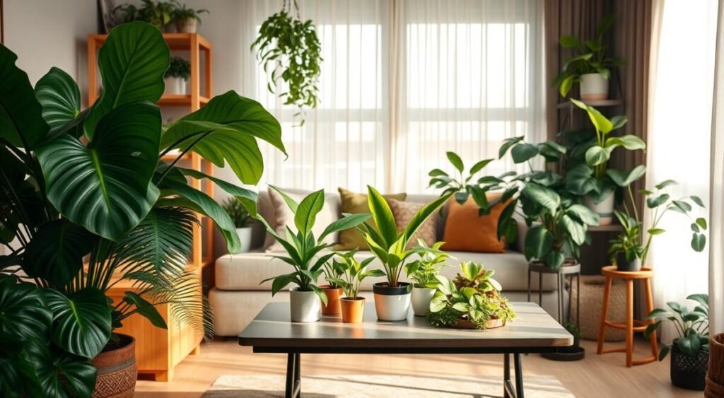 plantas para ambientes internos