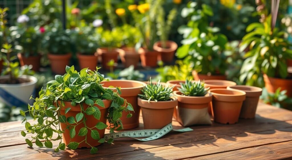 tamanho ideal vaso para plantas