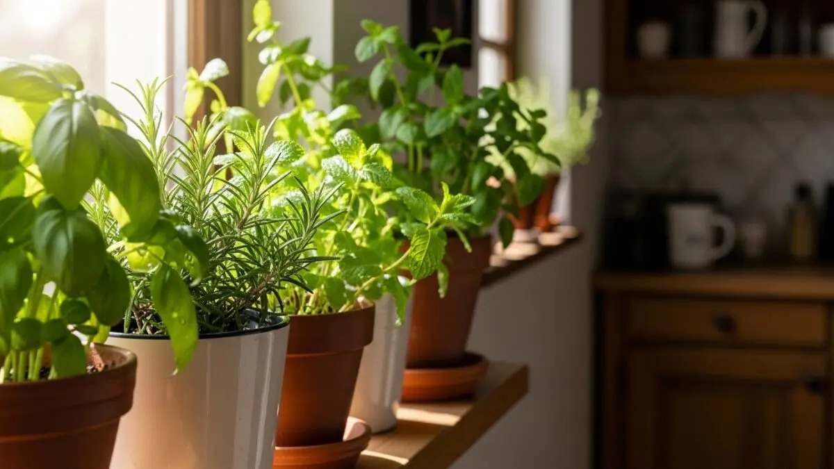 como cultivar ervas em casa