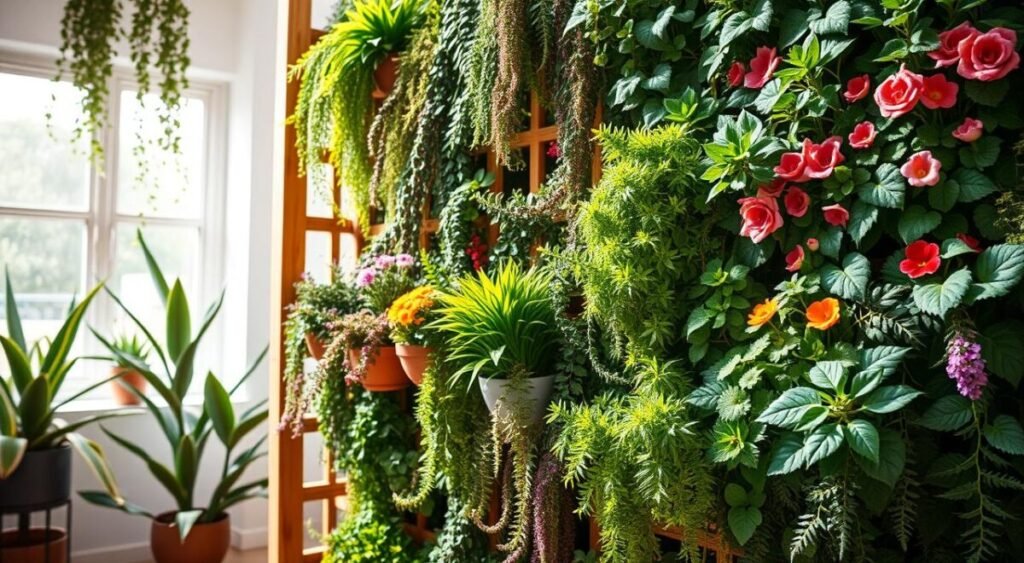 como montar um jardim vertical