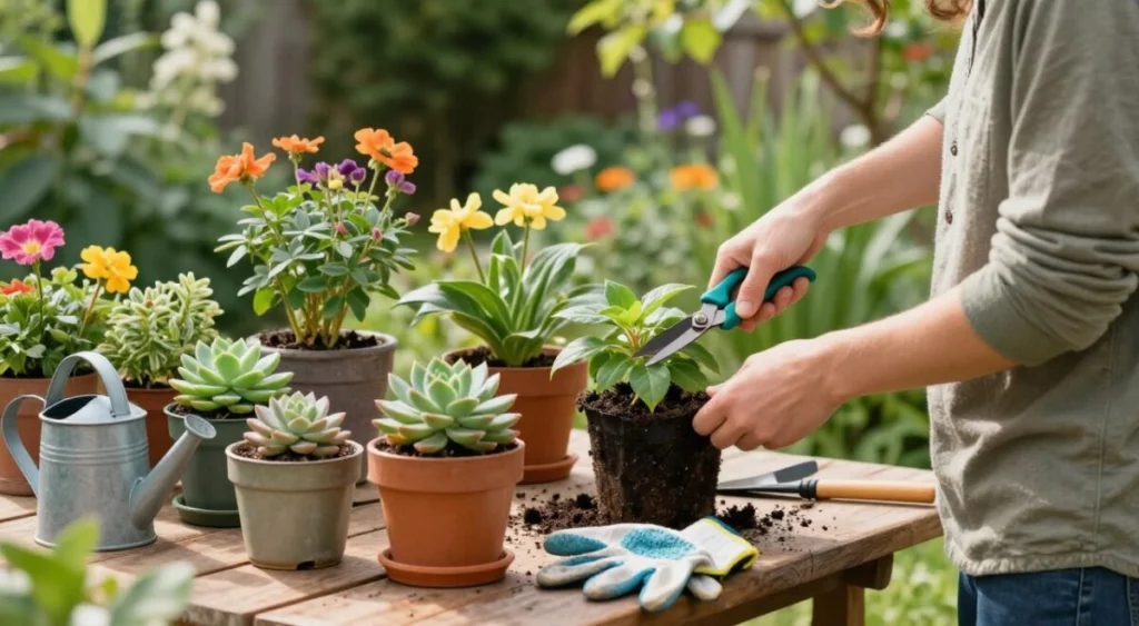 como podar plantas