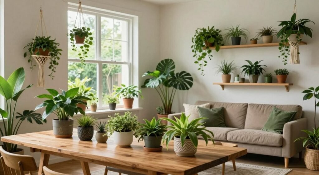 ideias de decoração com plantas