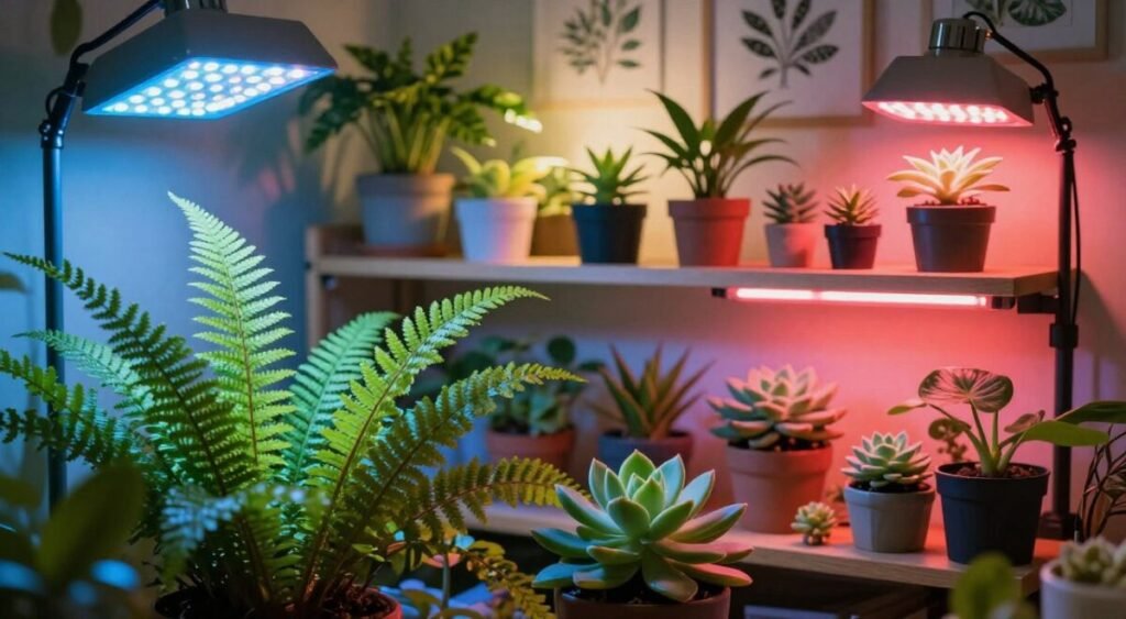 iluminação artificial para plantas iluminação artificial para plantas