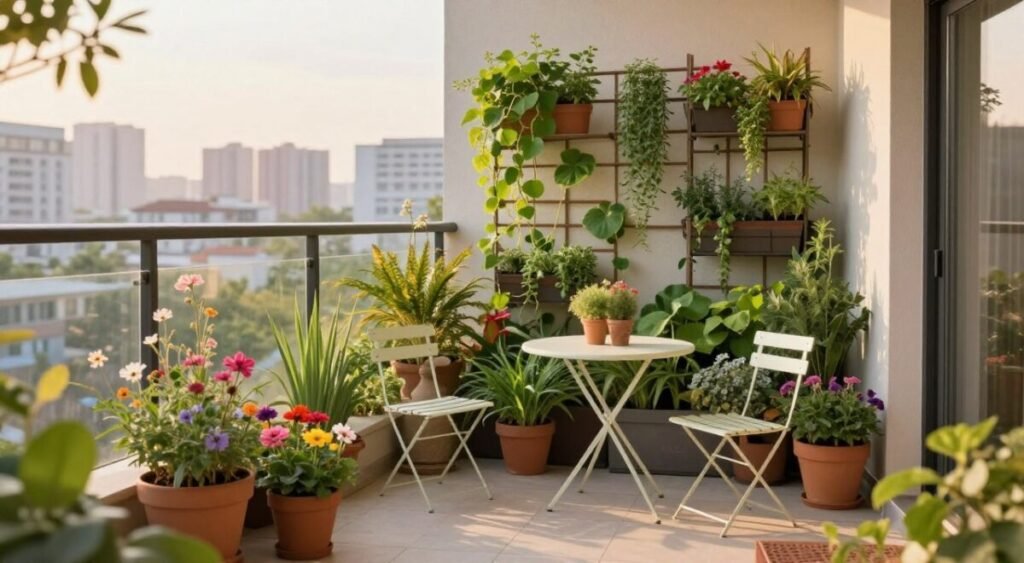 organizar jardim pequeno