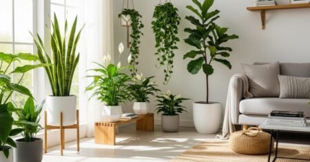 Plantas para Sala: 5 Espécies Que Sobrevivem com Pouca Luz!