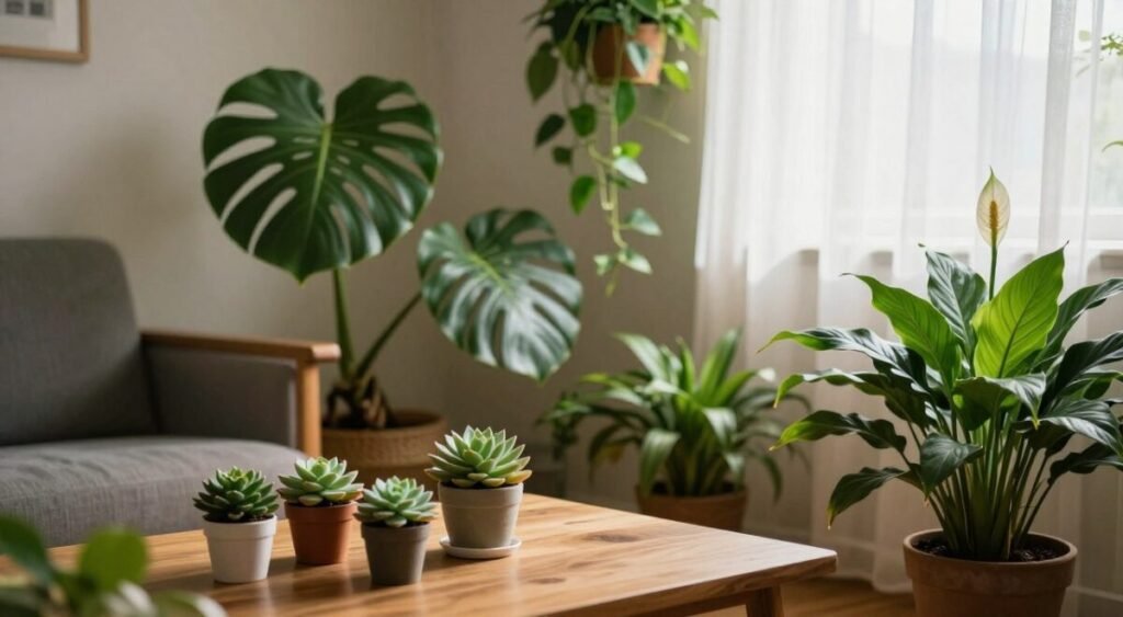 plantas para ambientes internos