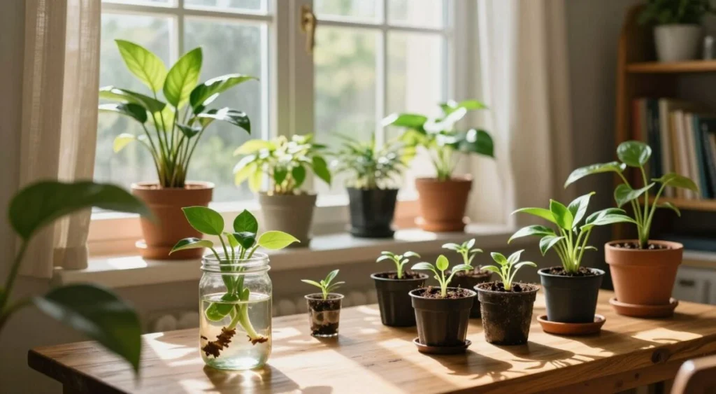 propagar plantas em casa