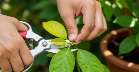 Como podar plantas sem erros: cuidados básicos para iniciantes!