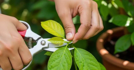 Como podar plantas sem erros: cuidados básicos para iniciantes!