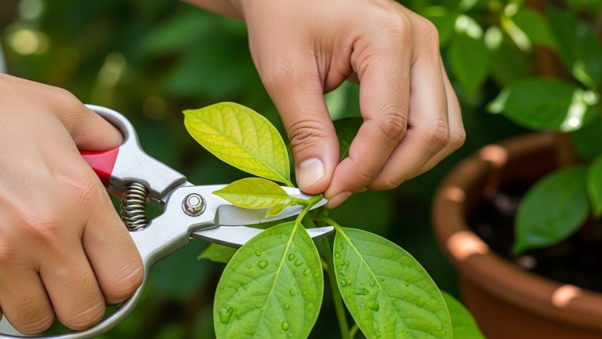 quando podar plantas