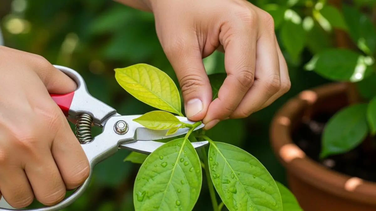 quando podar plantas