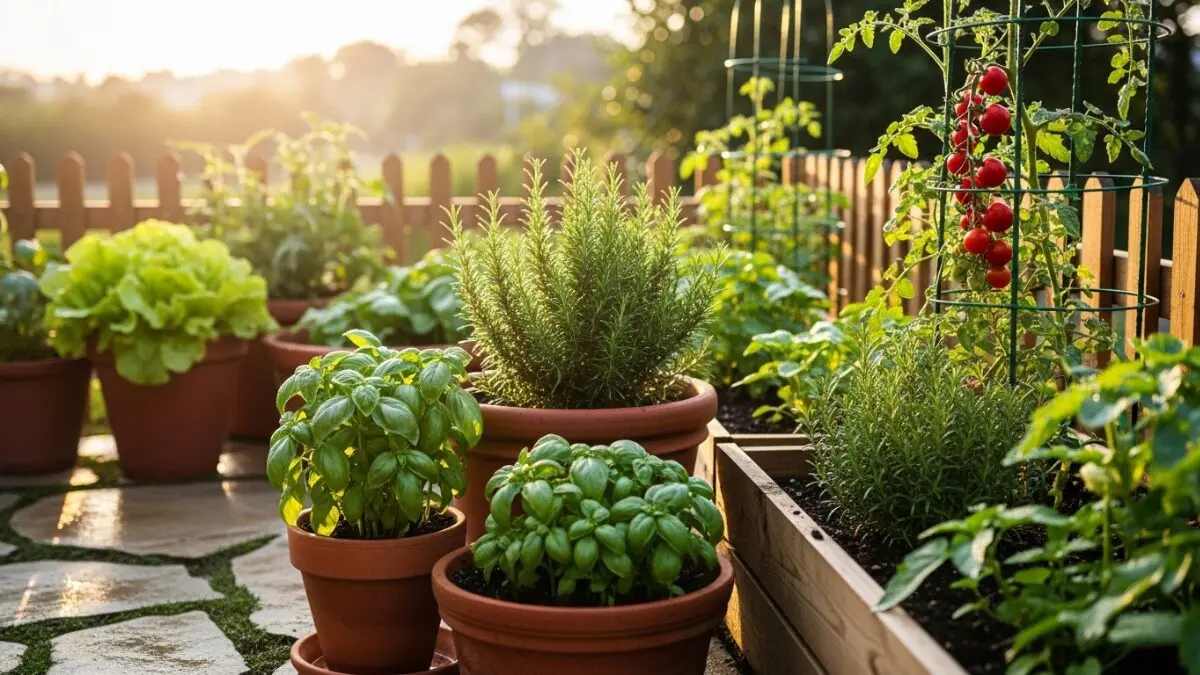 como montar uma horta em casa