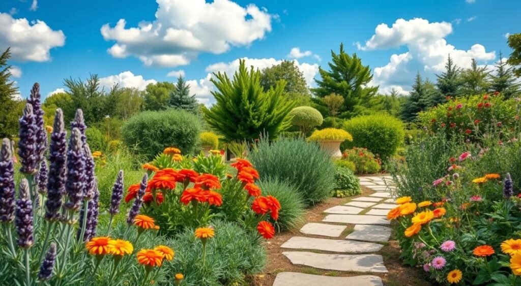escolher plantas para áreas externas
