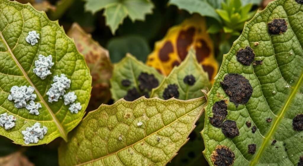 fungos em plantas