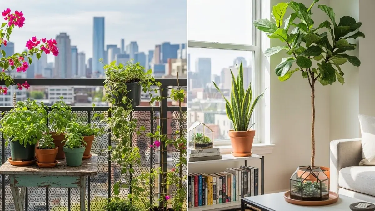 As 4 Melhores Plantas para Apartamento Pequeno e Varanda! 1 melhores plantas para apartamento
