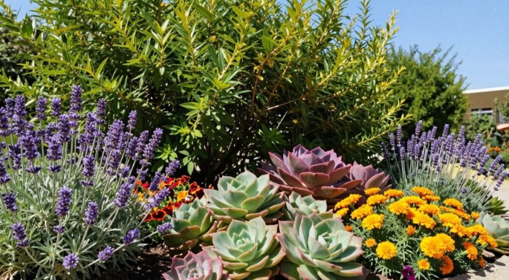 plantas resistentes ao sol