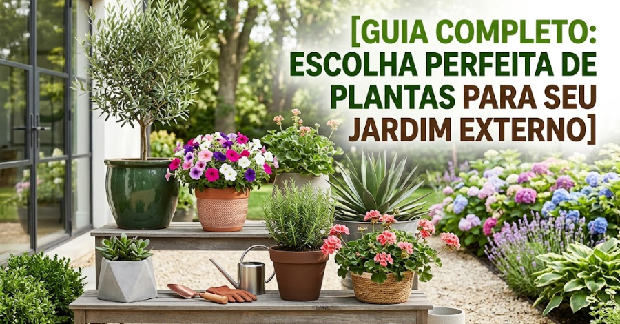 escolher plantas para areas