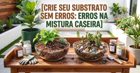 Substrato para plantas caseiro: o que evitar na mistura!